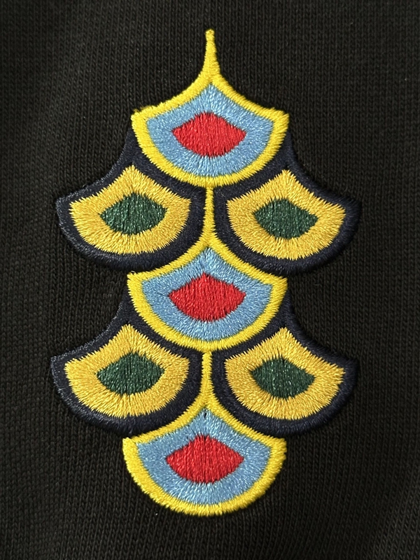 ブランドパーカー素材ディテール